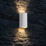 V‑TAC 24348VT Φωτιστικό Τοίχου LED Λευκό 1250lm 3CCT Up‑Down IP65 71×96×171