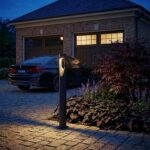 V‑TAC 243526VT Κολωνάκι LED Μαύρο 625lm 3000K CREE Chip IP65 80×800