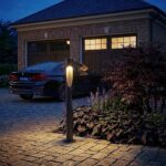 V‑TAC 243536VT Φωτιστικό Δαπέδου Κολωνάκι LED Μαύρο 1220lm 3000K CREE Chip IP65 55×800