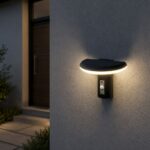 V‑TAC 24365VT Ηλιακό Φωτιστικό Κήπου LED Μαύρο 95lm 3000K Ανιχνευτής Κίνησης PIR IP54 200×137×160