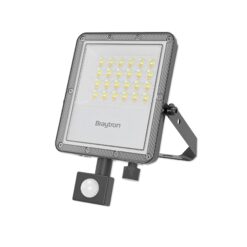 Προβολέας IP65 20W 2200lm 3CCT Με Ανίχνευση (Γκρι) Braytron BT65-22082BR