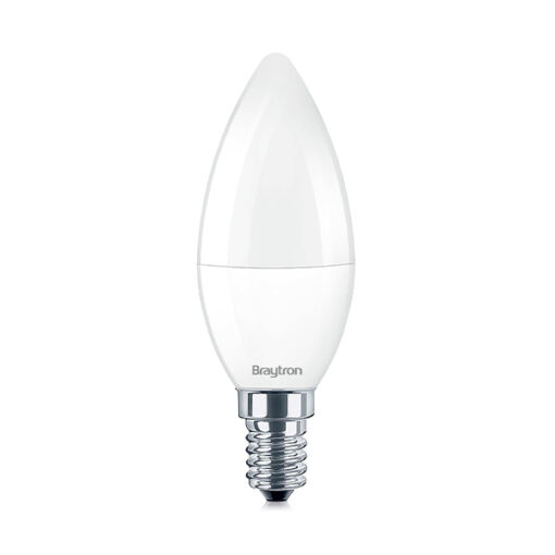 Λάμπα Κερί Ε14 5W 3000k Braytron BA09-00510BR