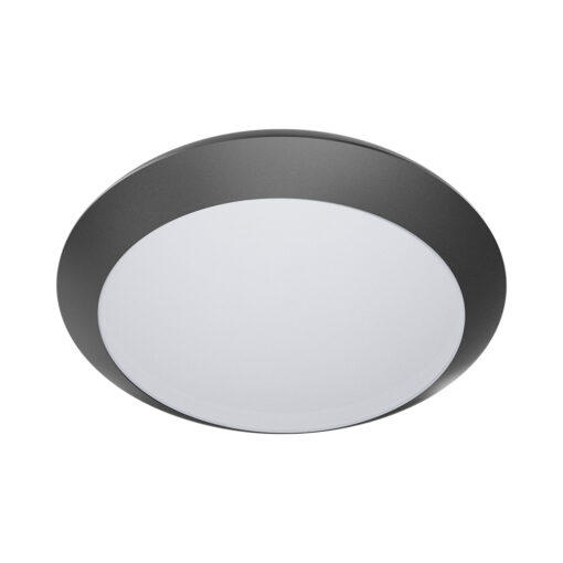 Πλαφονιέρα “Napoli” IP65 1 x Ε27 Ανθρακί Braytron BG37-00712BR