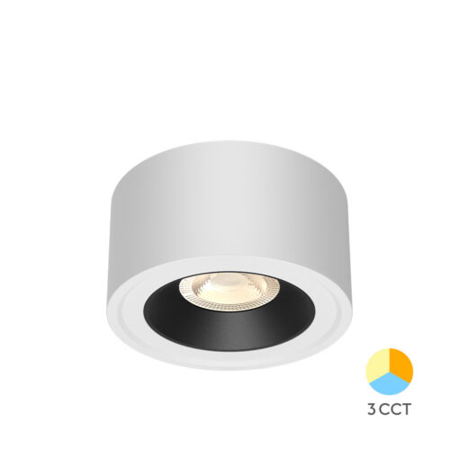 Σποτ οροφής “Gata” 10w 900lm 3cct Λευκό Braytron BH04-00040BR