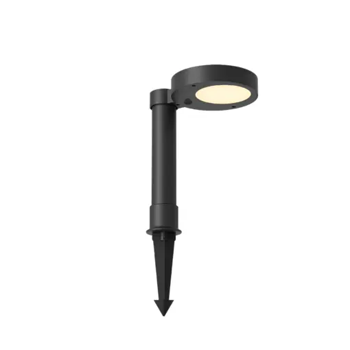 Braytron BG36‑00681 Solar Καρφωτό Κήπου 8W 2CCT 70lm IP65 Μαύρο – Σετ 2 τεμ.