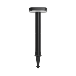 Braytron BG36‑00781 Solar Καρφωτό Κήπου 8W 2CCT 70lm IP65 Μαύρο – Σετ 2 τεμ.