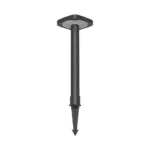Braytron BG36‑00781 Solar Καρφωτό Κήπου 8W 2CCT 70lm IP65 Μαύρο – Σετ 2 τεμ.