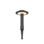 Braytron BG36‑00781 Solar Καρφωτό Κήπου 8W 2CCT 70lm IP65 Μαύρο – Σετ 2 τεμ.