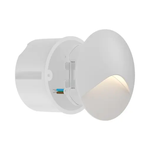 Απλίκα χωνευτή “Veksus” IP65 3000k 180lm Λευκή Braytron BG39-00300BR