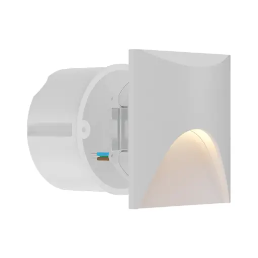 Απλίκα χωνευτή “Veksus” IP65 3000k 180lm Λευκή Braytron BG39-00400BR