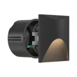 Απλίκα χωνευτή “Veksus” IP65 3000k 180lm Μαύρη Braytron BG39-00401BR