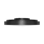 Πλαφονιέρα IP44 20W 3CCT Ø30cm Μαύρη Braytron BH15-00181BR