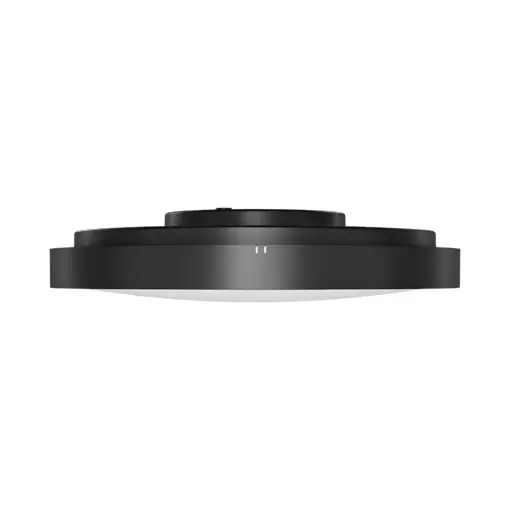 Πλαφονιέρα IP44 20W 3CCT Ø30cm Μαύρη Braytron BH15-00181BR