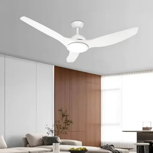 Ανεμιστήρας οροφής 35w + 24w 3CCT 2280lm με control Λευκός Braytron BH85-00200BR