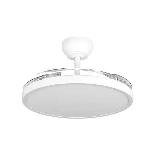 Braytron BH85‑00300 Ανεμιστήρας Οροφής 32W + 30W LED 3CCT 2600lm Ø1060mm Λευκός με Τηλεχειριστήριο