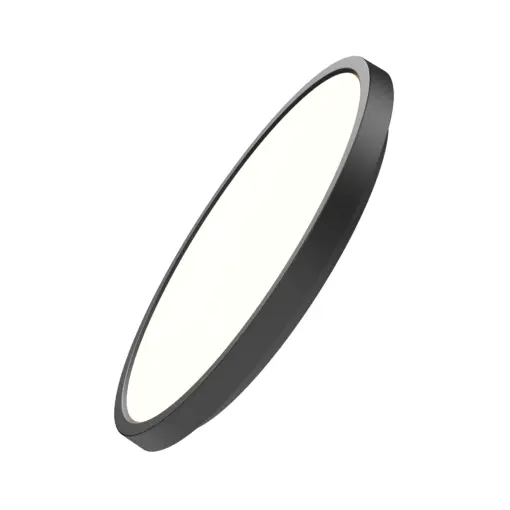 Braytron BP07-20281BR Πλαφονιέρα “Jade” Slim 20W 1600lm 5CCT Ø23 Μαύρη