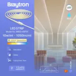 Braytron BS02‑00721 LED COB Ταινία 10W/m 4000K 1050lm/m 240LED/m 220V IP65