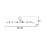 BRY-HIBAY-ESP-200W-BLC-3IN1-IP65-LED HIBAY Braytron BT45-39681BR