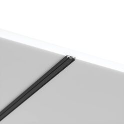 Μαγνητική Ράγα slim 2m 48V Μαύρη Νέα Braytron BY41-02121BR