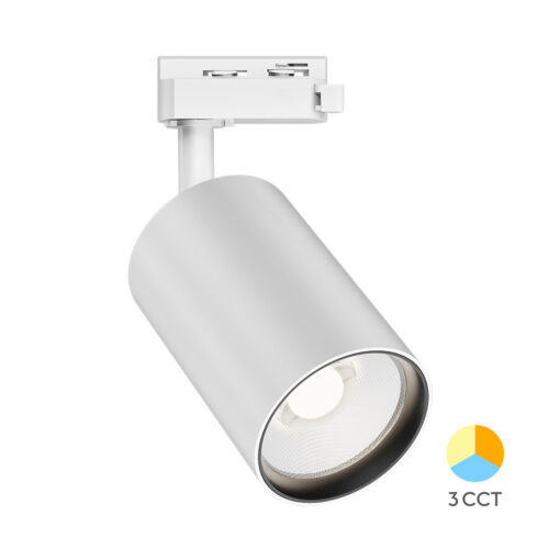 Σποτ μονοφασικό Led 30w 3IN1 Λευκό Braytron BD40-00680BR