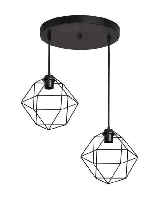 mini_kenza_ikili_sonuk-1.jpg DM-03PENDEL 3/L BLACK ΚΡΕΜΑΣΤΟ ΑΝΙΣΟΠΕΔΟ ΠΟΛΥΓΩΝΟ ΜΕΤΑΛΛΙΚΟ Heronia 34-0378HR