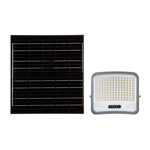 24484-p1 Ηλιακός Προβολέας LED 25W 2500LM 3in1 IP65 με Πάνελ 25W & Τηλεχειριστήριο V-TAC 24484